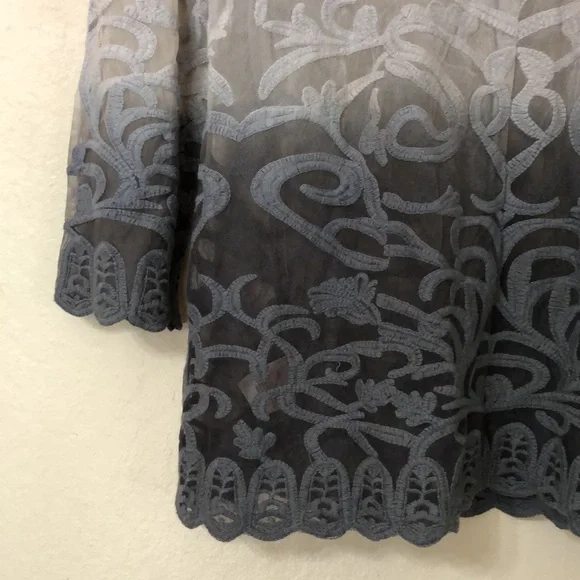 Anthropologie Meadow Rue Ombré Caela Top - Picture 9 of 10